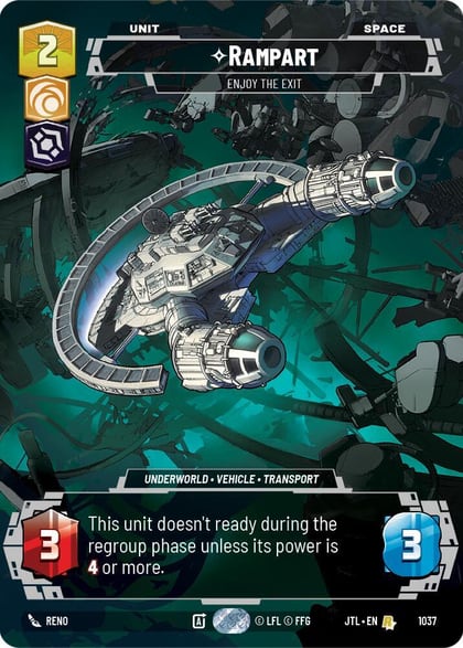 Rampart - Enjoy the Exit (Prestige), Jump to Lightspeed 1037