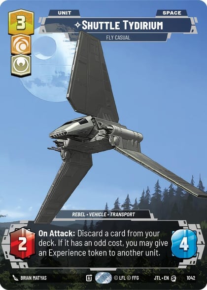 Shuttle Tydirium - Fly Casual (Prestige), Jump to Lightspeed 1042