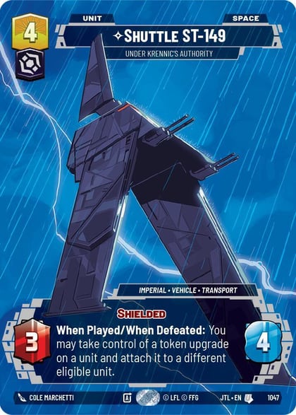 Shuttle ST-149 - Under Krennic's Authority (Prestige), Jump to Lightspeed 1047