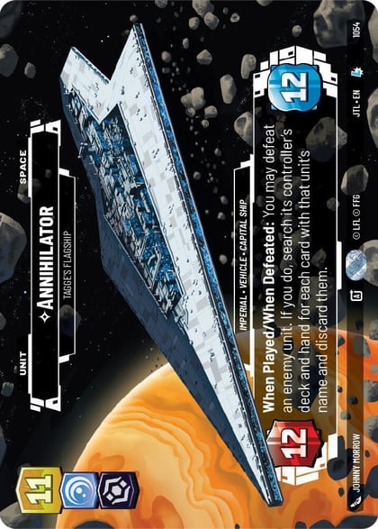 Annihilator - Tagge's Flagship (Prestige Foil), Jump to Lightspeed 1054