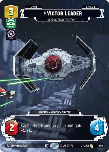Victor Leader - Leading from the Front (Prestige Foil), Jump to Lightspeed 1059