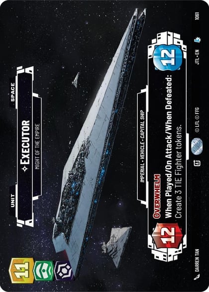 Executor - Might of the Empire (Prestige Foil), Jump to Lightspeed 1061
