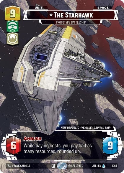 The Starhawk - Prototype Battleship (Prestige Foil), Jump to Lightspeed 1065
