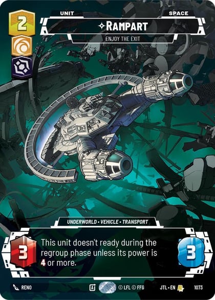 Rampart - Enjoy the Exit (Prestige Foil), Jump to Lightspeed 1073
