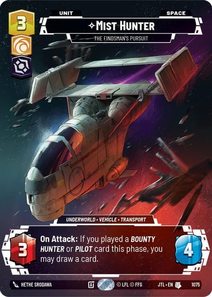 Mist Hunter - The Findsman's Pursuit (Prestige Foil), Jump to Lightspeed 1075