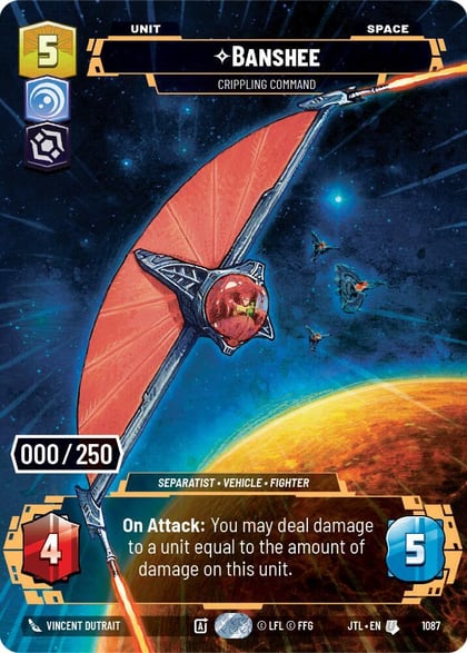 Banshee - Crippling Command (Serialized), Jump to Lightspeed 1087