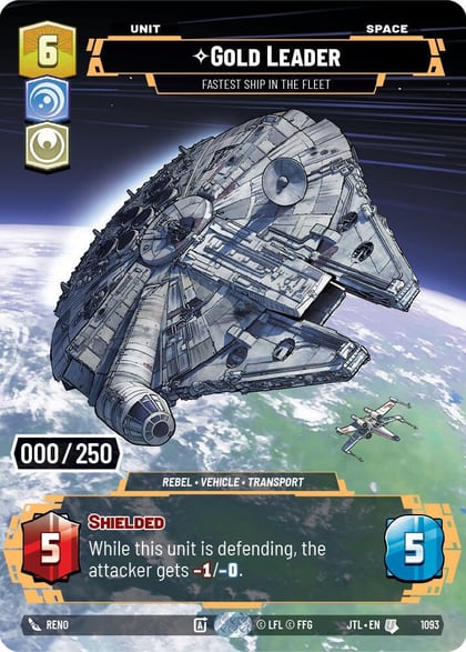 Gold Leader - Fastest Ship in the Fleet (Serialized), Jump to Lightspeed 1093