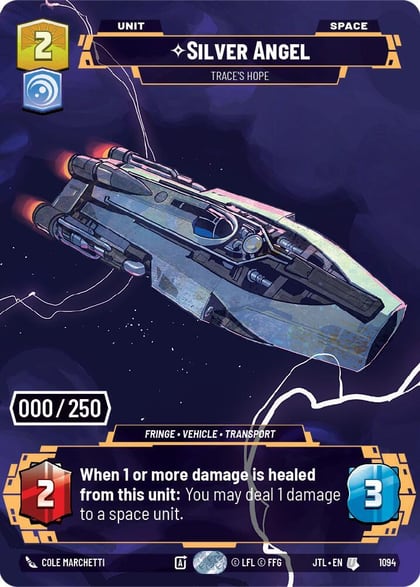 Silver Angel - Trace's Hope (Serialized), Jump to Lightspeed 1094