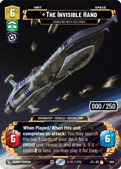 The Invisible Hand - Crawling With Vultures (Serialized), Jump to Lightspeed 1096