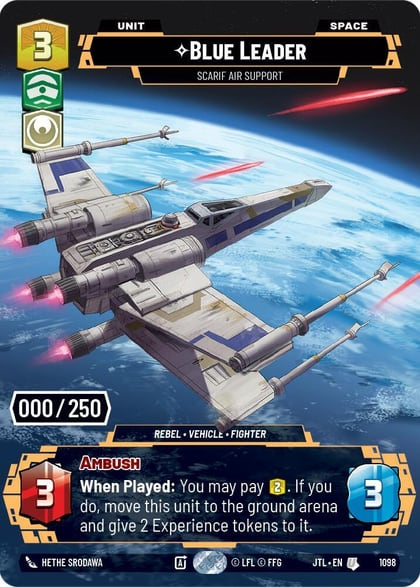 Blue Leader - Scarif Air Support (Serialized), Jump to Lightspeed 1098