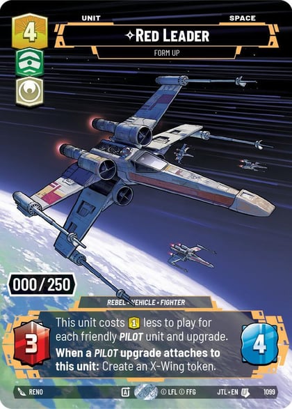 Red Leader - Form Up (Serialized), Jump to Lightspeed 1099
