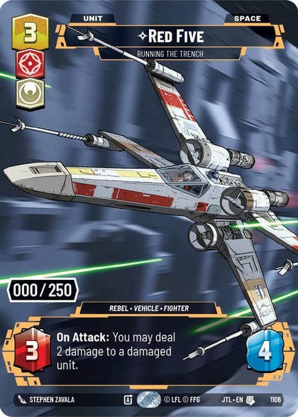 Red Five - Running the Trench (Serialized), Jump to Lightspeed 1106