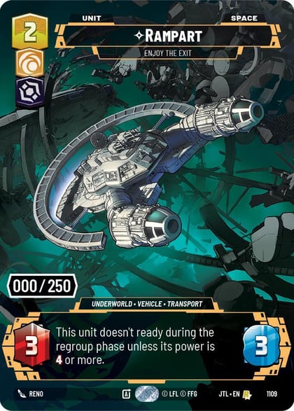Rampart - Enjoy the Exit (Serialized), Jump to Lightspeed 1109