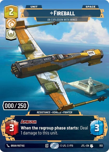 Fireball - An Explosion With Wings (Serialized), Jump to Lightspeed 1113
