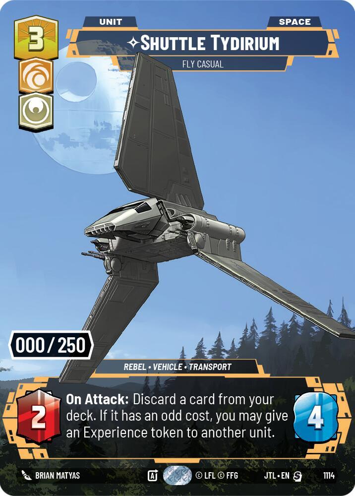 Shuttle Tydirium - Fly Casual (Serialized), Jump to Lightspeed 1114