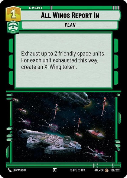 All Wings Report In, Jump to Lightspeed 122/262