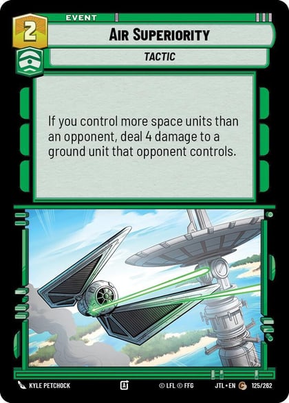 Air Superiority, Jump to Lightspeed 125/262