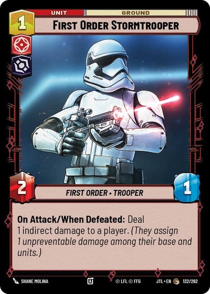 First Order Stormtrooper, Jump to Lightspeed 132/262