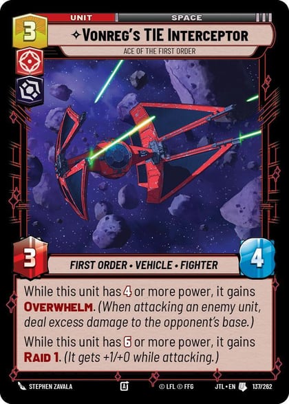Vonreg's TIE Interceptor - Ace of the First Order, Jump to Lightspeed 137/262