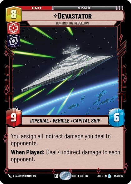 Devastator - Hunting the Rebellion, Jump to Lightspeed 143/262
