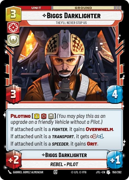 Biggs Darklighter - They'll Never Stop Us, Jump to Lightspeed 150/262
