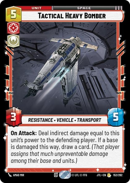 Tactical Heavy Bomber, Jump to Lightspeed 152/262