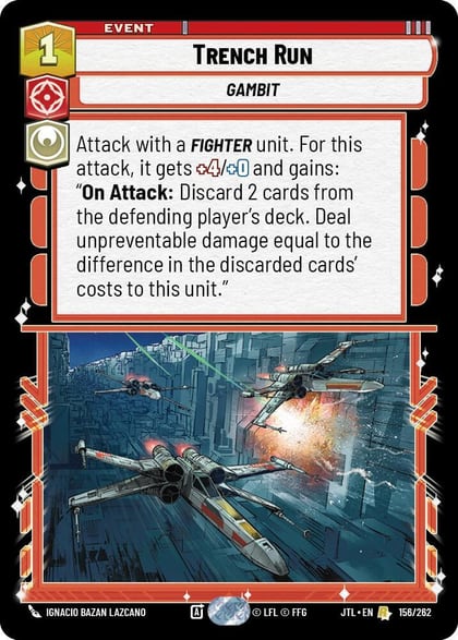 Trench Run, Jump to Lightspeed 156/262