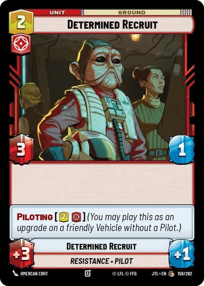 Determined Recruit, Jump to Lightspeed 159/262