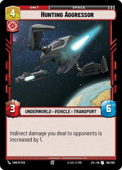 Hunting Aggressor, Jump to Lightspeed 165/262