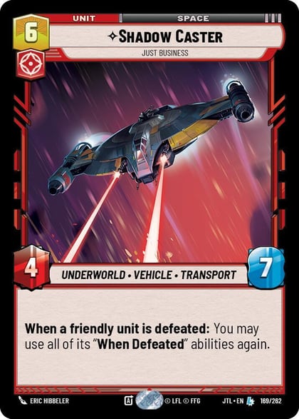 Shadow Caster - Just Business, Jump to Lightspeed 169/262