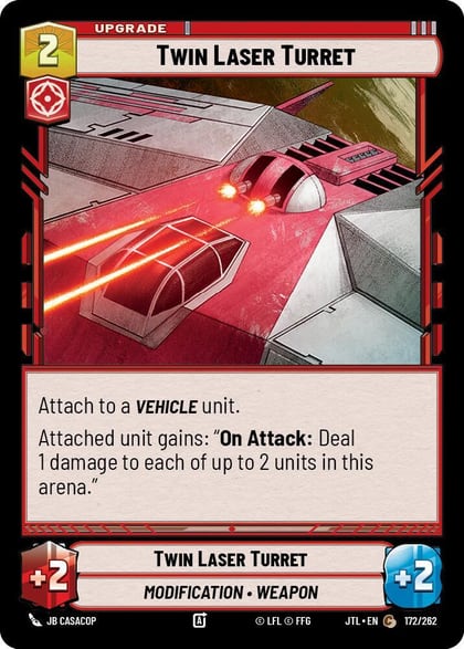 Twin Laser Turret, Jump to Lightspeed 172/262