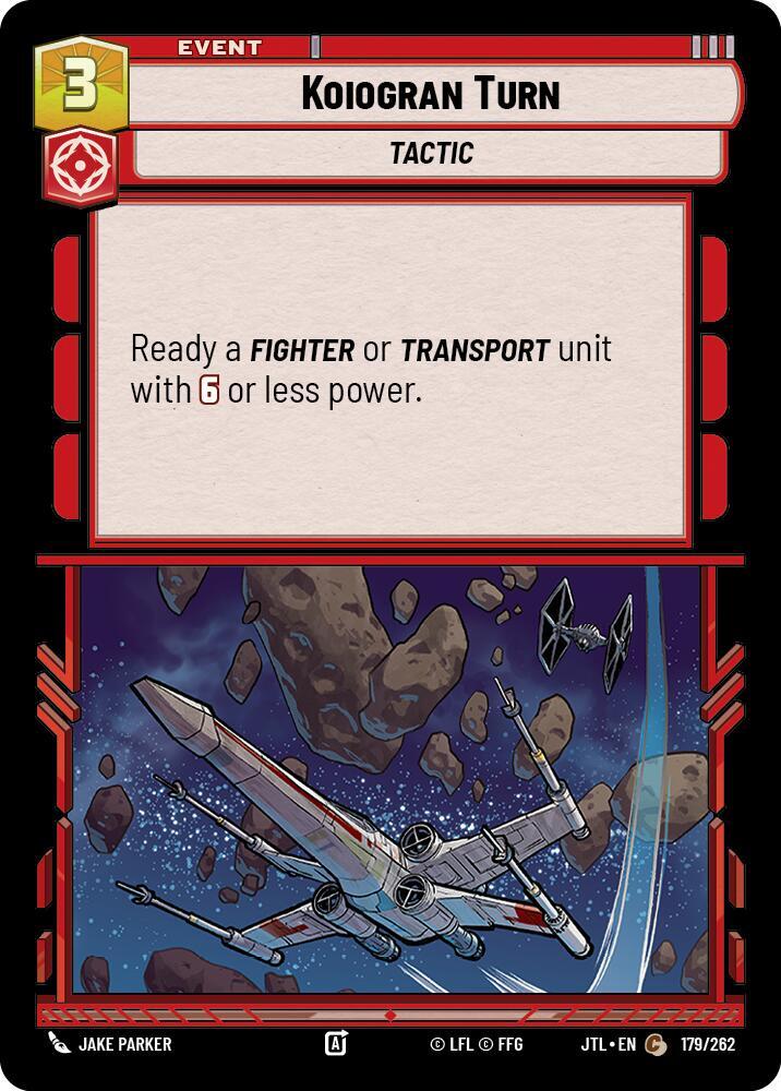 Koiogran Turn, Jump to Lightspeed 179/262