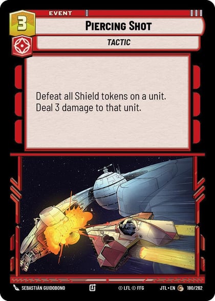 Piercing Shot, Jump to Lightspeed 180/262