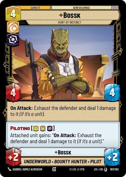 Bossk - Hunt By Instinct, Jump to Lightspeed 187/262