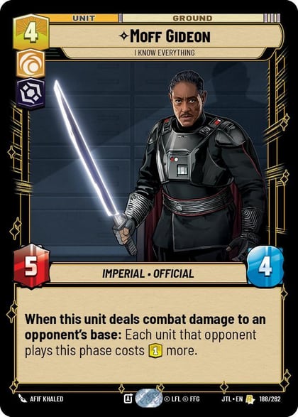 Moff Gideon - I Know Everything, Jump to Lightspeed 188/262