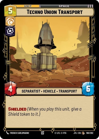Techno Union Transport, Jump to Lightspeed 190/262