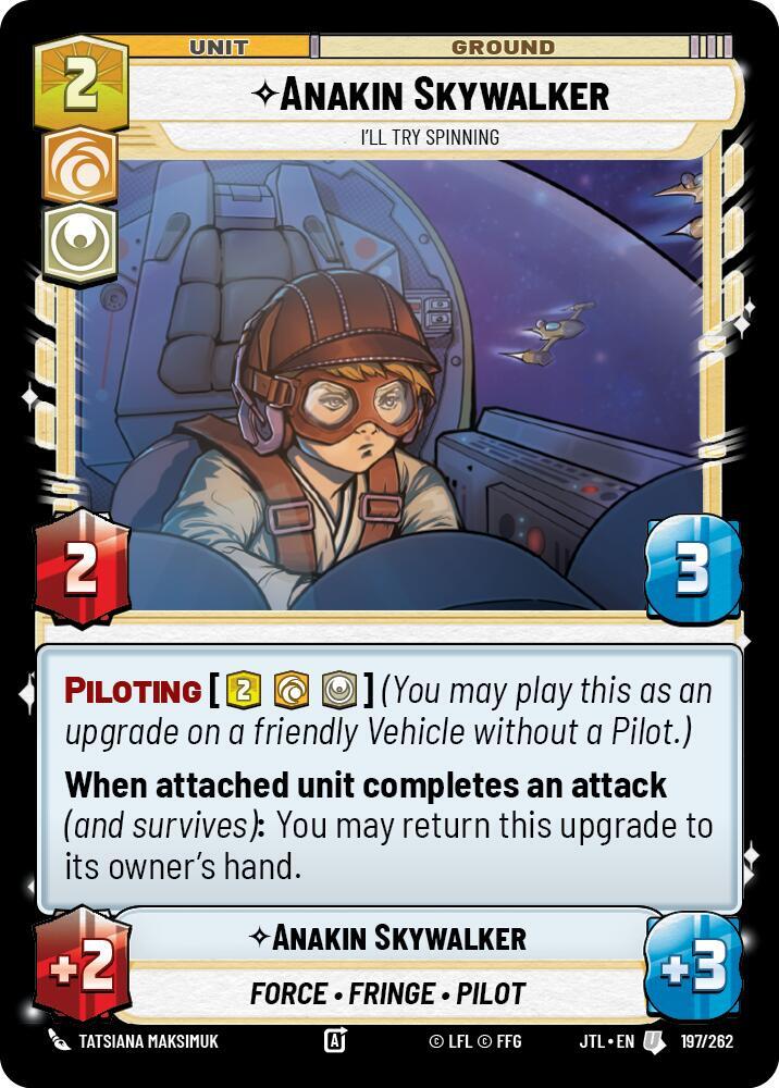 Anakin Skywalker - I'll Try Spinning, Jump to Lightspeed 197/262
