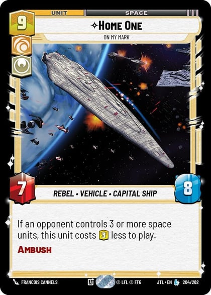 Home One - On My Mark, Jump to Lightspeed 204/262