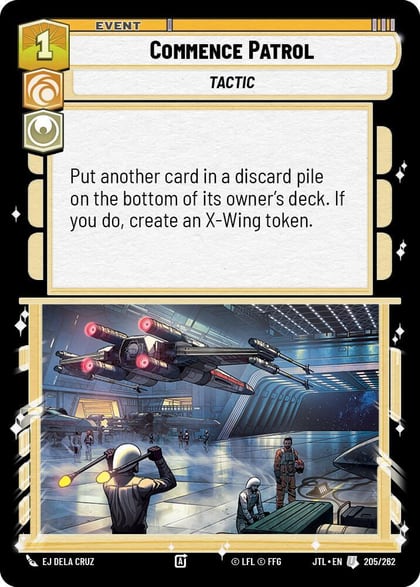 Commence Patrol, Jump to Lightspeed 205/262