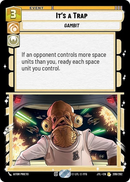 It's a Trap, Jump to Lightspeed 209/262
