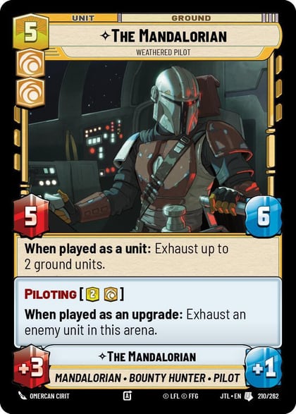 The Mandalorian - Weathered Pilot, Jump to Lightspeed 210/262