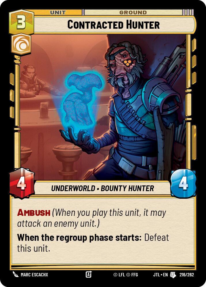 Contracted Hunter, Jump to Lightspeed 216/262
