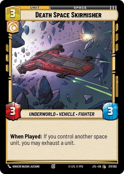 Death Space Skirmisher, Jump to Lightspeed 217/262