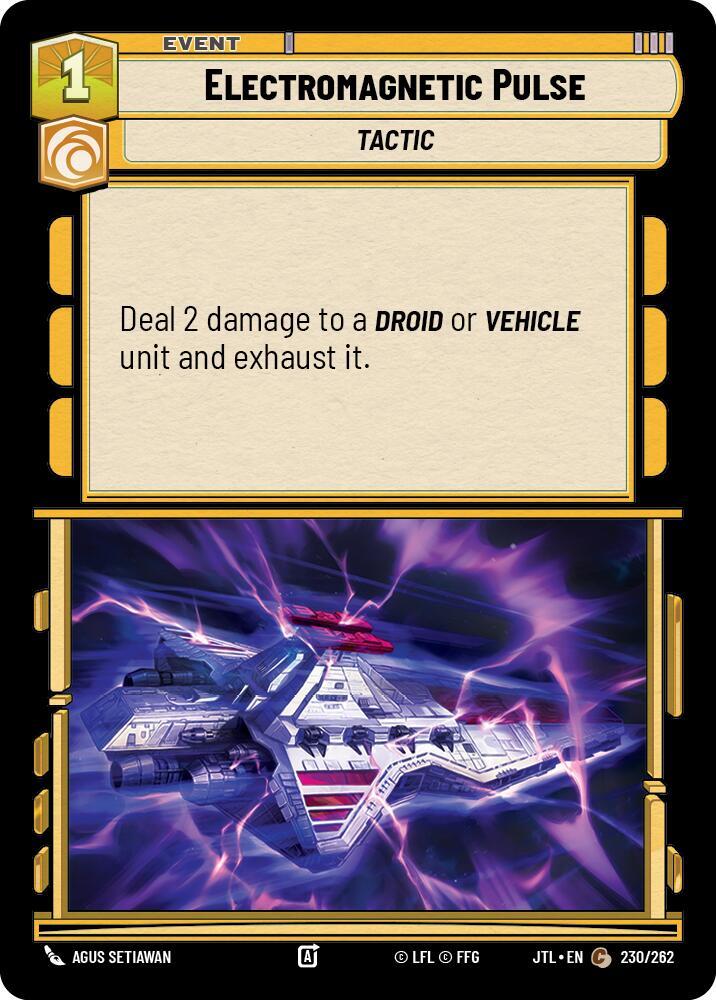 Electromagnetic Pulse, Jump to Lightspeed 230/262
