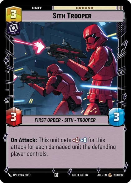 Sith Trooper, Jump to Lightspeed 238/262