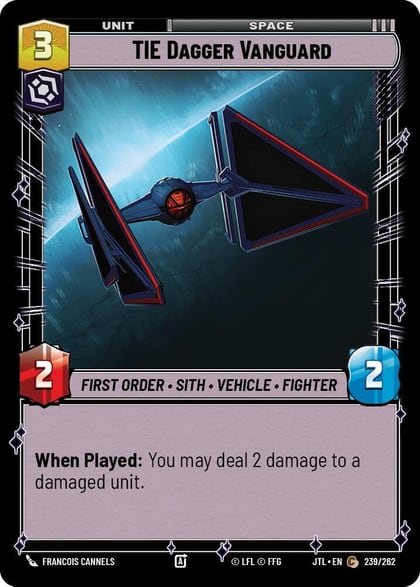 TIE Dagger Vanguard, Jump to Lightspeed 239/262