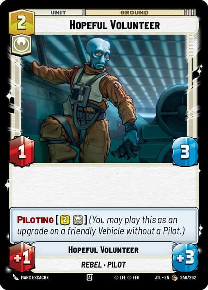 Hopeful Volunteer, Jump to Lightspeed 246/262