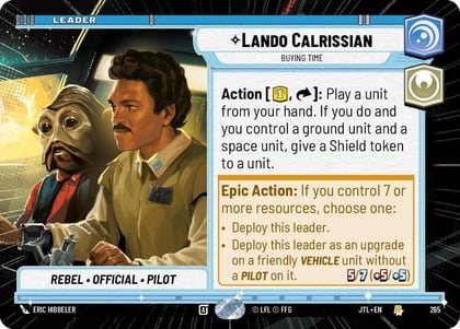 Lando Calrissian - Buying Time (Hyperspace), Jump to Lightspeed 265