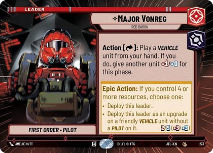 Major Vonreg - Red Baron (Hyperspace), Jump to Lightspeed 273