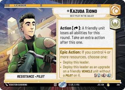 Kazuda Xiono - Best Pilot in the Galaxy (Hyperspace), Jump to Lightspeed 280